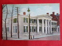 Bridgeport,CT--University Club--cancel 1909--PJ 121 - Bridgeport