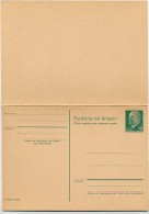 DDR  Postkarte Mit Antwort P77  ULBRICHT ** 1966  Kat. 8,50 € - Postales - Nuevos