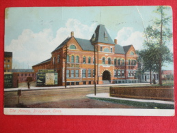 Bridgeport,CT--The Armory--cancel 1909--PJ 122 - Bridgeport