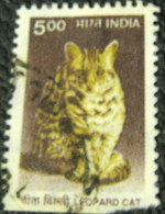 India 2000 Leopard Cat 5.00 - Used - Used Stamps