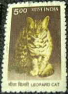 India 2000 Leopard Cat 5.00 - Used - Used Stamps