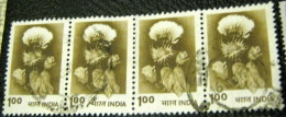India 1979 Cotton Flower 1.00x4 - Used - Usati