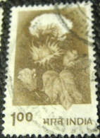 India 1979 Cotton Flower 1.00 - Used - Oblitérés
