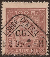 1892 - King Carlos 100 Réis - Usado