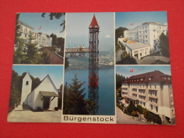 Burgenstock - Multi Views 1971 - Autres & Non Classés