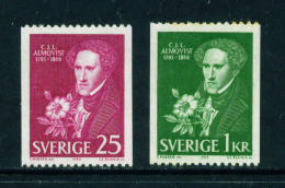 SWEDEN - 1966 Carl Almqvist Mounted Mint - Neufs