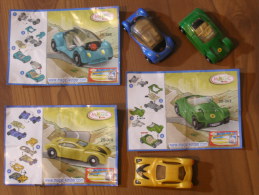 KINDER SURPRISE 2005 FUTURE CARS - N° 2S-365 / 2S-363 / 2S-376 + BPZ - Altri & Non Classificati