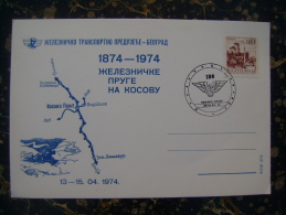 Serbia-...Kosovo Polje...railway-1974  (2159) - Kosovo