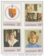 Ascension 1982 Princess Diana 21st Birthday MNH - Ascensione