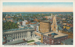 Indianapolis, Northeast From Monument Place - Indianapolis