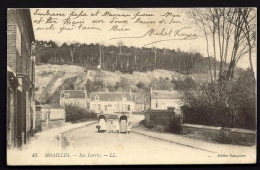 CPA ANCIENNE- FRANCE- NOAILLES (60)- LES LARRIS AVEC ANIMATION GROS PLAN - Noailles