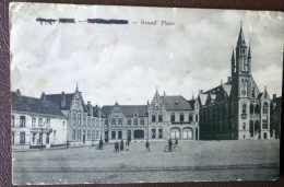 CPA POPERINGE POPERINGHE  GRAND PLACE 1914 - Poperinge
