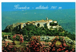 CPM   06       GOURDON        VILLAGE PERCHE A 760 M ALTITUDE - Gourdon