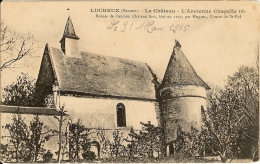 CPA 80 LUCHEUX  Le Château L'Ancienne Chapelle - Lucheux