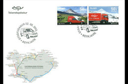 Islande - 2013 - Véhicules Postaux, Europa 2013 - FDC - 2013