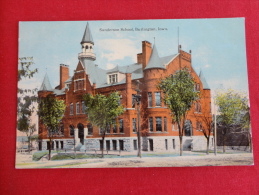 Burlington,IA--Sanderson School--not Mailed--PJ 123 - Andere & Zonder Classificatie