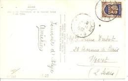 N°Y&T  269   ALGER   Vers   NIORT    Le09 NOVEMBRE    1952 - Storia Postale