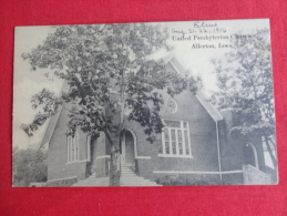 Allerton,IA--United Presbyterian Church--not Mailed--PJ 124 - Altri & Non Classificati