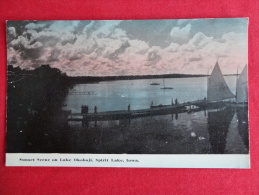 Spirit Lake,IA--Sunset Scene On Lake Okoboji --not Mailed--PJ 124 - Andere & Zonder Classificatie