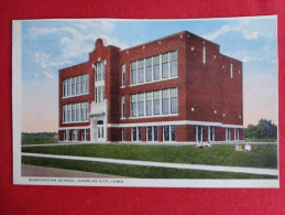 Charles City,IA--Washington School--not Mailed--PJ 124 - Otros & Sin Clasificación