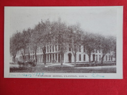 Clinton,IA--Windsor Hotel--not Mailed--PJ 124 - Andere & Zonder Classificatie