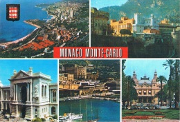 MONACO - MONTE-CARLO - Vues Diverses De La Principauté De Monaco - - Exotic Garden