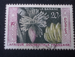 A . O . F .   ( O )    De  1958    "    Production  Bananière     "      N° 67       1 Val . - Used Stamps