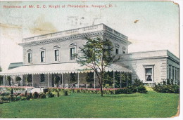 Newport  Residence Of Mr  E C Knight Of Philadelphia - Newport