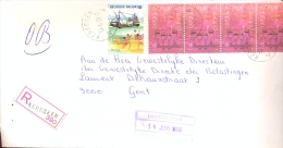 Omslag Enveloppe Aangetekend  Stempel Kerksken 390 - 1988 - Enveloppes