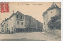 38 // PONT DE CHERUY   Rue E.C. Grammont   Vialatte édit - Pont-de-Chéruy