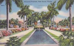 Florida Palm Beach Memorial Fountain - Palm Beach