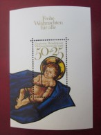 Deutsche Bundespost 1978 Bloc Feuillet 1 Val 547 N°16 MNH **Noël Christmas Surtaxe Au Profit D'oeuvres Bienfaisance - Blocks & Kleinbögen