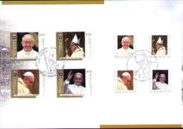 ARGENTINA 2013 - POPE FRANCIS: JOINT ISSUE With VATICAN (FOLDER) - Gebruikt