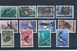 Yugoslavia. Serie De Fauna . Ivert  643/54 Us. Valor De Catalogo 75 Euros - Used Stamps