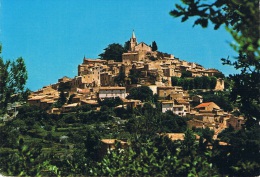 BONNIEUX (Vaucluse) - Vieux Village Provençal De La Montagne Du Lubéron Dominant La Plaine Du Coulon - Neuve, 2 Scans - Bonnieux