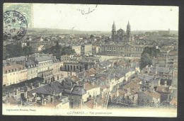 France - CF005 - CP Nancy - Vue Panoramique - Timbre Type Blanc 111 1A - Nancy