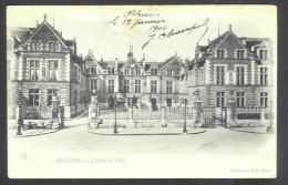 France - CF019 - (2 Scan) CP Orléans L´Hôtel De Ville - Grille Fer Forgé - Timbre Type Blanc 111 1A 2x - Orleans