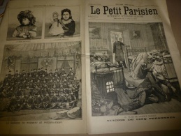 1897 LE PETIT PARISIEN : Gravures D'enfants Et Poupée Russe; Alliance FRANCO-RUSSE (France-Russie); Drame Avenue Marceau - Le Petit Parisien