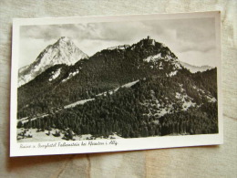 Burgruine Und Burg-Gaststätte -Café -  Auf Dem Falkenstein  Bei Pfronten  Allgäu  D105669 - Pfronten