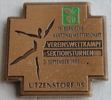 19 BERNISCHE KANTONAL MEISTERSCHAFT VEREINSWETTKAMPF SESKTIONSTURNEN 3 SEPTEMBER 1995 - UTZENSTORF 95 - GYM -    (5) - Gymnastik