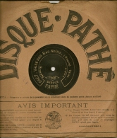 90 Tours Saphir PATHE 1909/1912 N° 7208-6667 VALSE Des Bas Noirs (Maquis) + N° 6666 ROSE Mousse (A.Bosc) - 78 Rpm - Gramophone Records