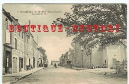 87 - BUSSIERE POITEVINE - Grande Rue - Edition PM N° 3 - Dos Scanné - Bussiere Poitevine