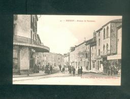 Sigean (11) - Avenue De Narbonne ( Animée Brun Freres ) - Sigean