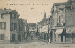 MONTIVILLIERS - Rue Léon Gambetta - Montivilliers