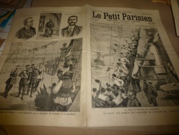 1898  LE PETIT PARISIEN : Alliance FRANCO-RUSSE (France-Russie );Assassinat De Canovas; Saint-Petersbourg; Krasnoïé-Selo - Le Petit Parisien