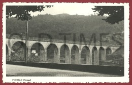 PORTUGAL - VOUZELA - PONTE FERREA SOBRE O RIO ZELA - 50S REAL PHOTO PC. - Viseu