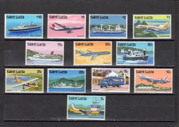 Santa Lucia Nº 494 Al 505 - St.Lucia (1979-...)