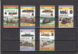 Santa Lucia Nº 656 Al 667 - St.Lucia (1979-...)