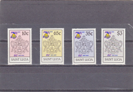 Santa Lucia Nº 700 Al 703 - St.Lucia (1979-...)