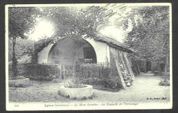 France - CF025 - 2 Scan CP Lyon -  Le Mont Ceindre La Chapelle De L´Ermitage - Timbre Type Blanc 111 1A - Other & Unclassified